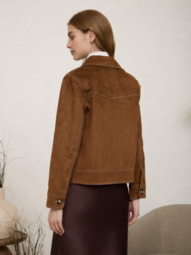 Tate Faux Suede Jacket