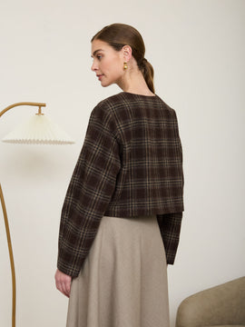 Sadie Plaid Jacket
