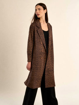 Georgia Leopard Overcoat