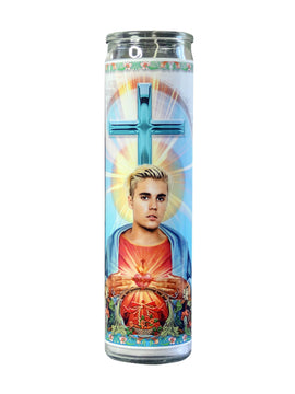 Justin Bieber Celebrity Prayer Candle