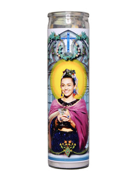 Miley Cyrus Celebrity Prayer Candle