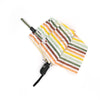 Kane Striped Compact Umbrella
