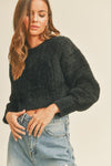 Kara Fluff Crop Sweater