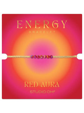 Red Aura Energy Bracelet