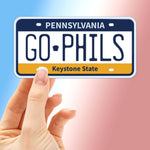 Go Phils Philadelphia Sticker - Pennsylvania Decal