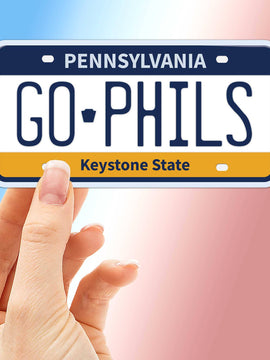 Go Phils Philadelphia Sticker - Pennsylvania Decal